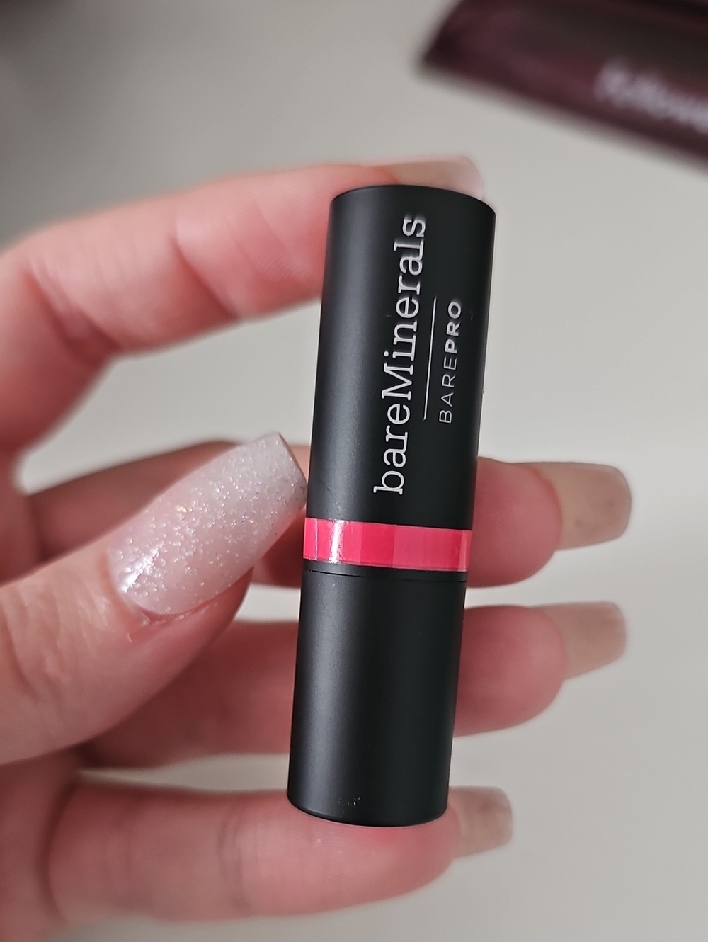 bareMinerals Pink Lipstick Bare Pro Mini Bright Pink Hibiscus